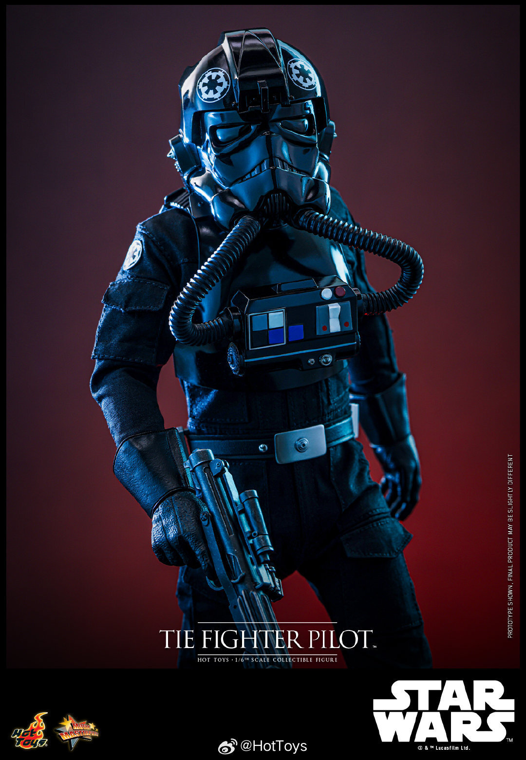 Ready! New Hot Toys MMS798 Tie Fighter Pilot Star Wars 1/6 Scale Action Figure