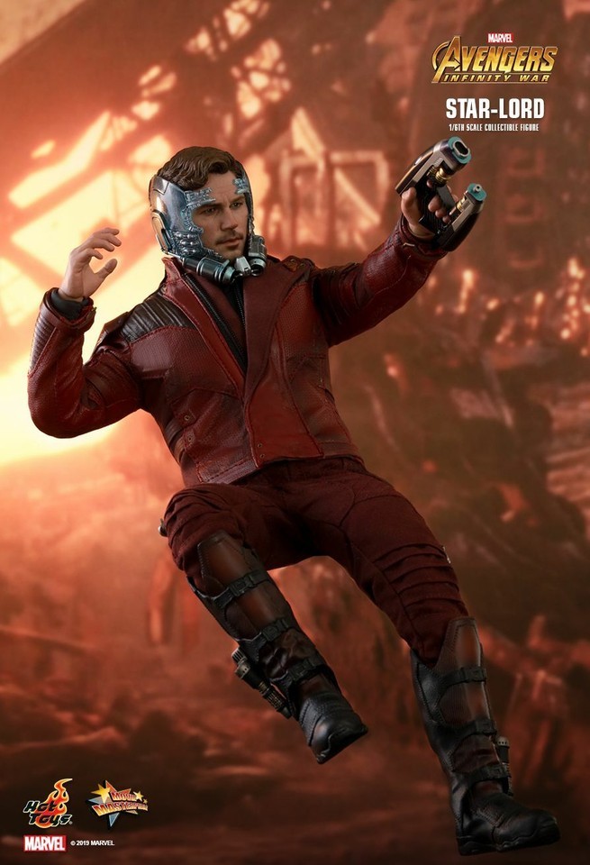 Ready! Hot Toys MMS539 Avengers Infinity War 1/6 Star-Lord Starlord New
