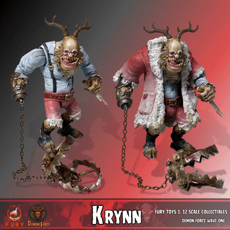 Fury Toys Demon Force FDF002 Krynn 1/12 Scale Action Figure Gift In Stock