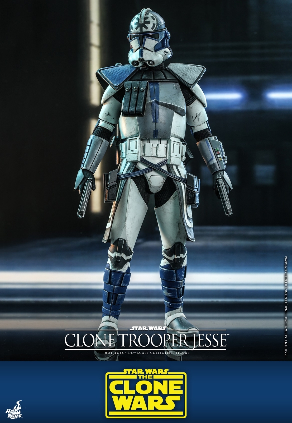 Ready! Hot Toys TMS064 STAR WARS: THE CLONE WARS 1/6 CLONE TROOPER JESSE Figure