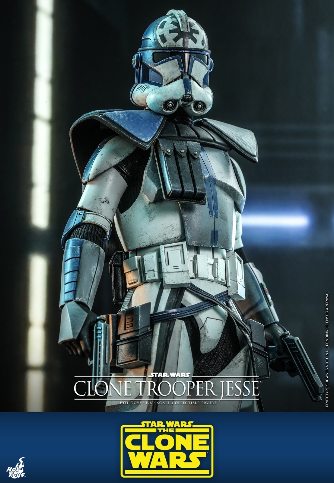 Ready! Hot Toys TMS064 STAR WARS: THE CLONE WARS 1/6 CLONE TROOPER JESSE Figure
