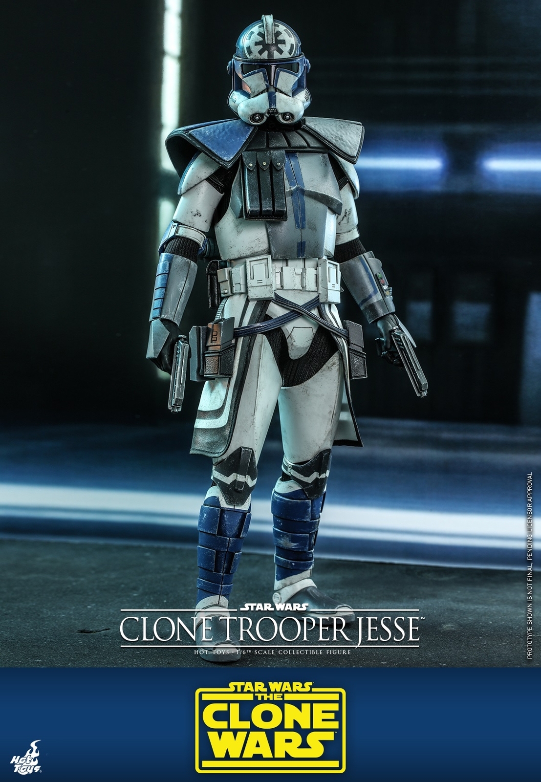 Ready! Hot Toys TMS064 STAR WARS: THE CLONE WARS 1/6 CLONE TROOPER JESSE Figure
