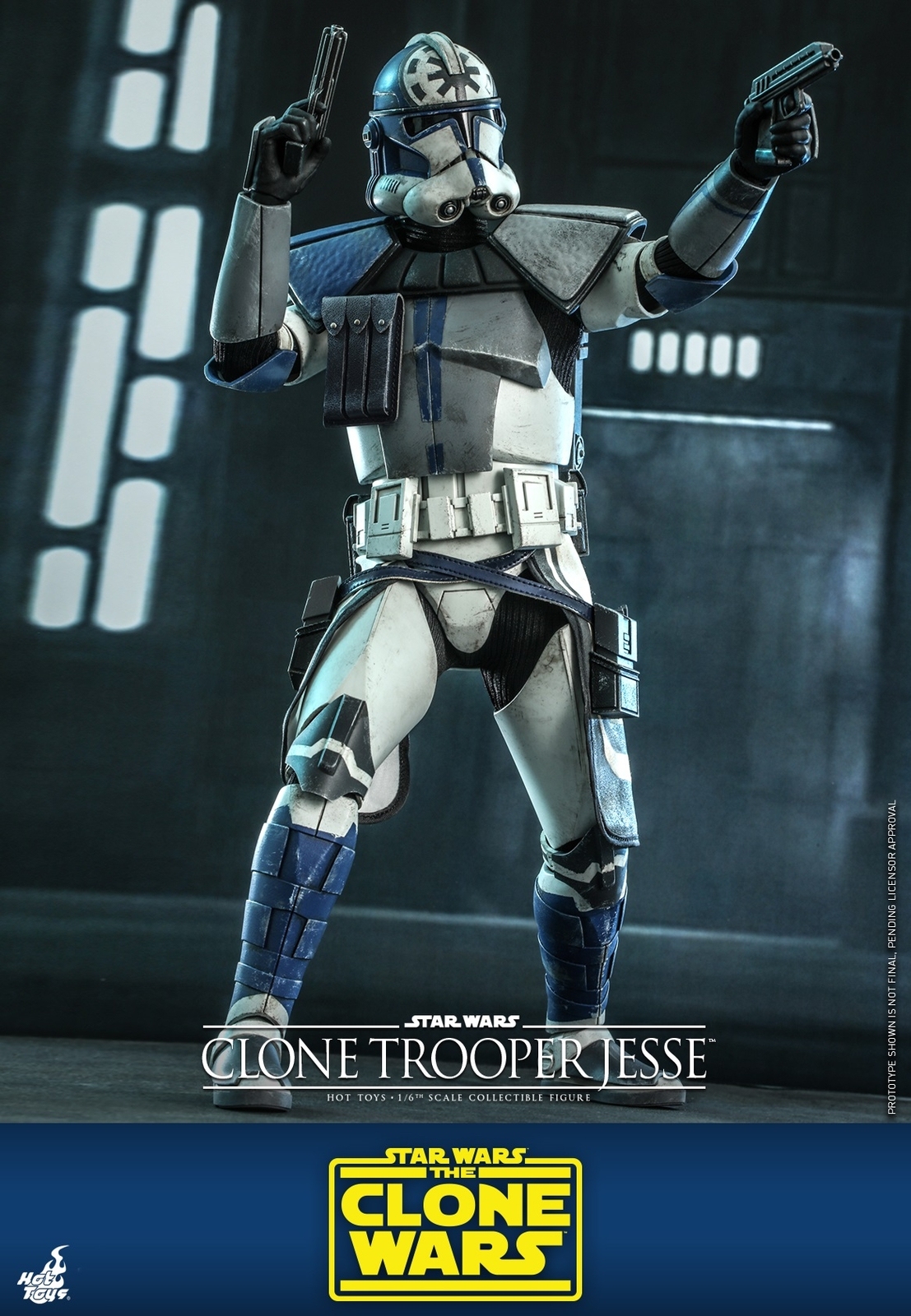 Ready! Hot Toys TMS064 STAR WARS: THE CLONE WARS 1/6 CLONE TROOPER JESSE Figure
