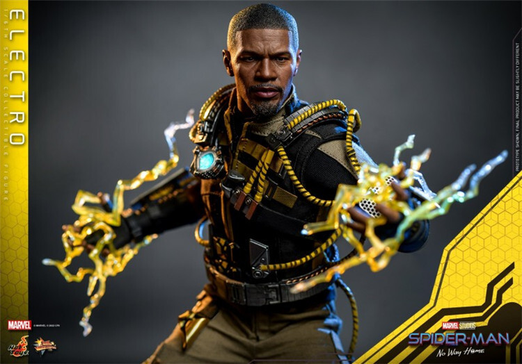 In Hand! New Hot Toys MMS644 SPIDER-MAN: NO WAY HOME 1/6 ELECTRO Action Figure