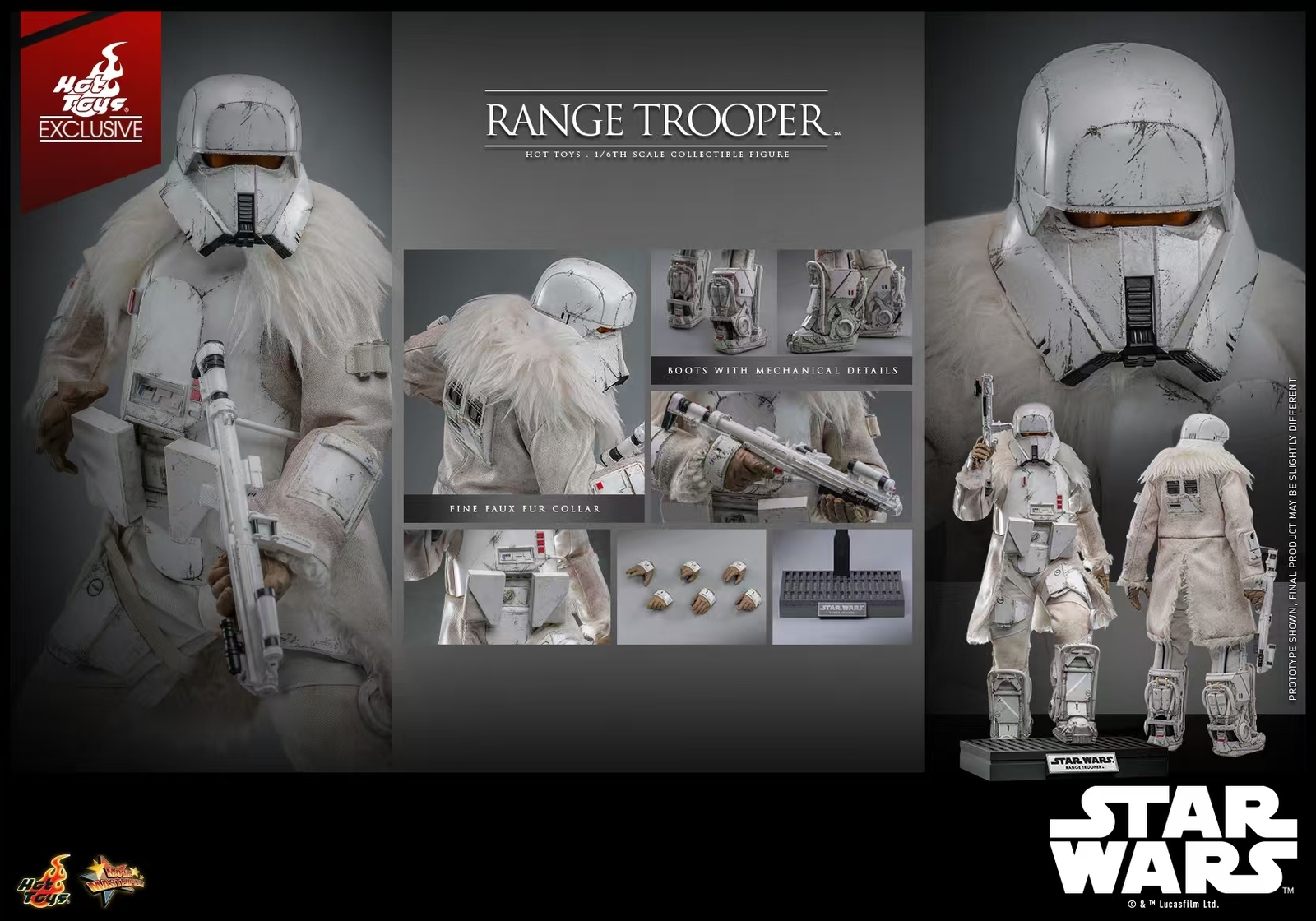 In Stock New Hot Toys Star Wars MMS768 Range Rtooper 1/6 Action Figure Limited