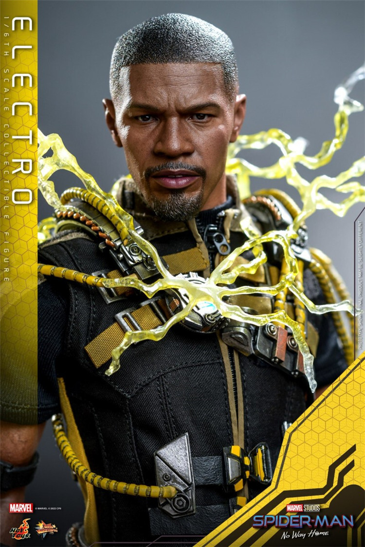 In Hand! New Hot Toys MMS644 SPIDER-MAN: NO WAY HOME 1/6 ELECTRO Action Figure