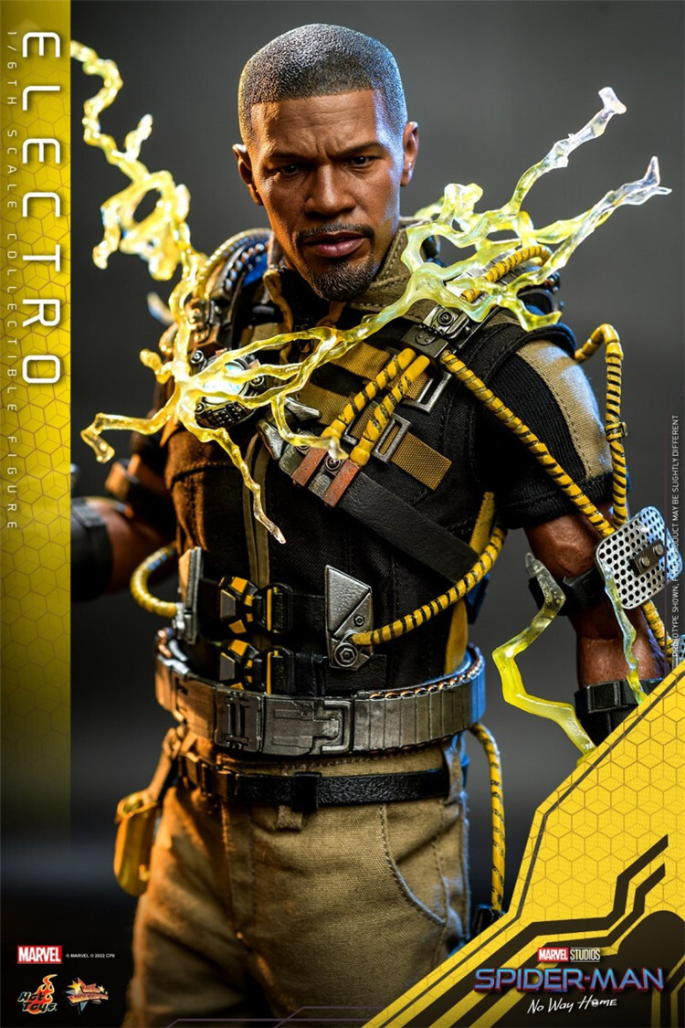 In Hand! New Hot Toys MMS644 SPIDER-MAN: NO WAY HOME 1/6 ELECTRO Action Figure