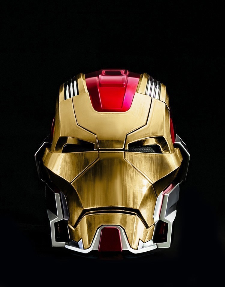 Iron Man MK17 Heart breaker Helmet 1/1 Wearable English Voice-controll Mask Toy