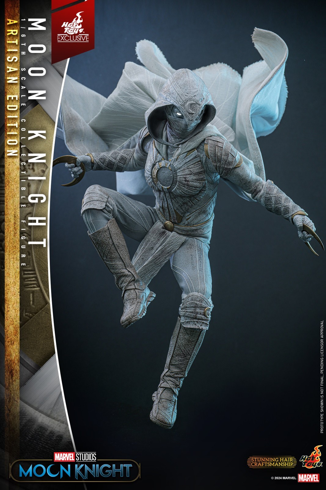In Stock New Hot Toys TMS140AE Moon Knight 1/6 Artisan Edition Action Figure