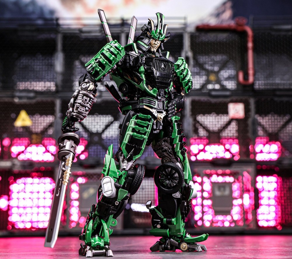 In Stock New MetaGate MG-07G The Last Knight Drift Green Version Transforms Toy