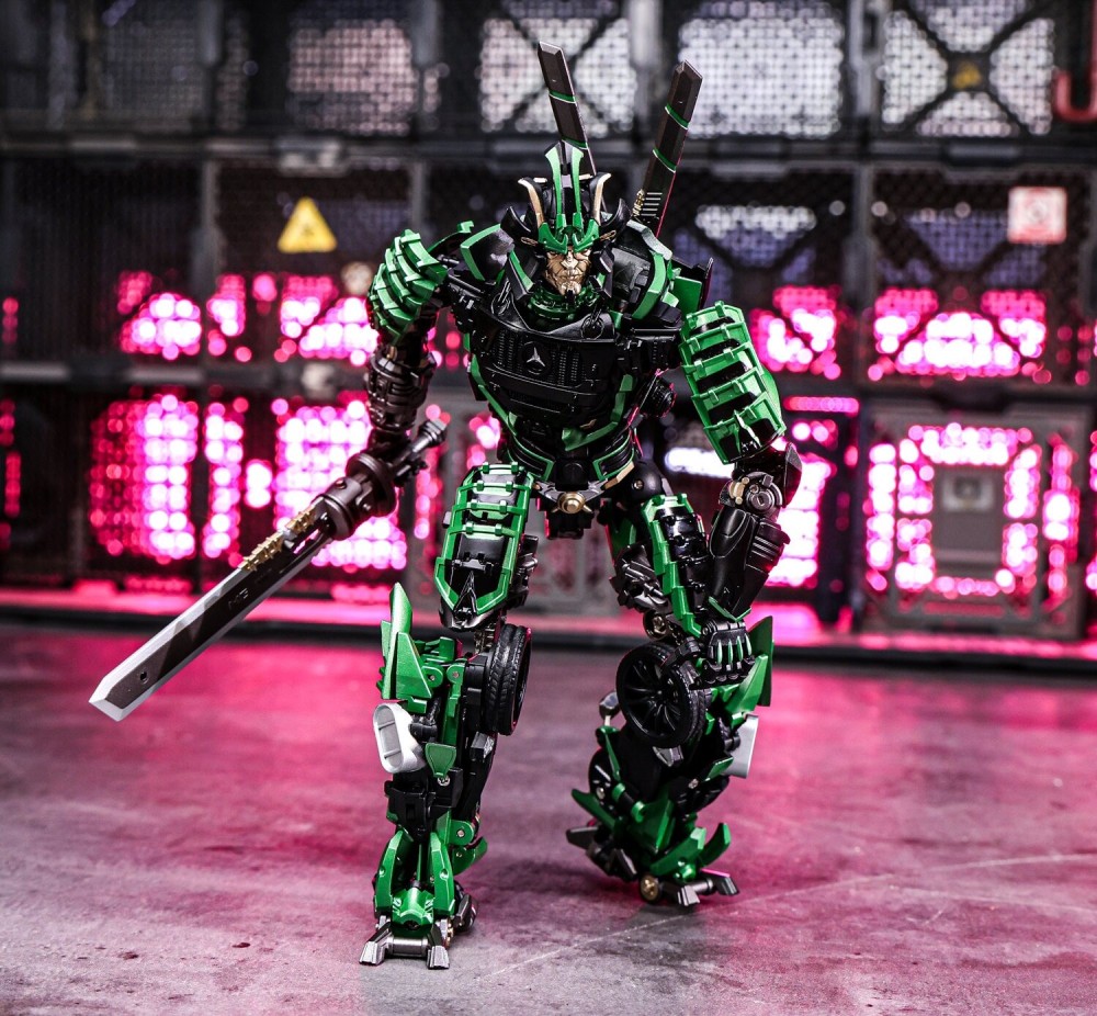 In Stock New MetaGate MG-07G The Last Knight Drift Green Version Transforms Toy