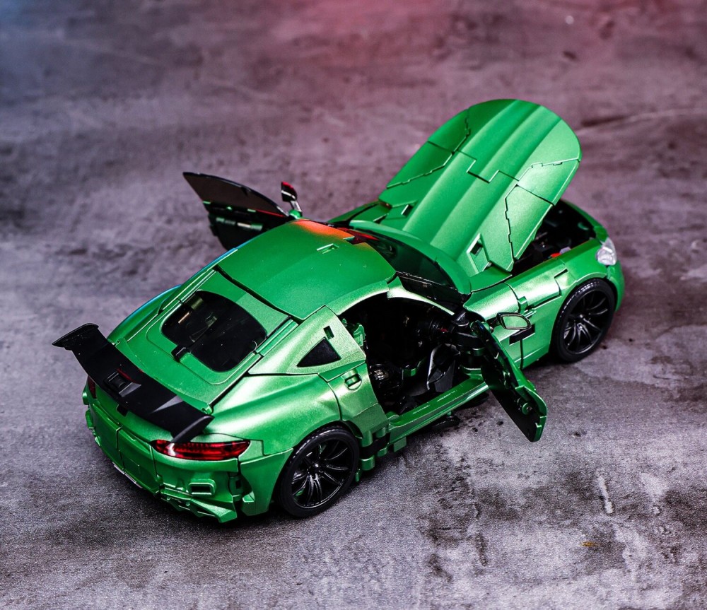 In Stock New MetaGate MG-07G The Last Knight Drift Green Version Transforms Toy