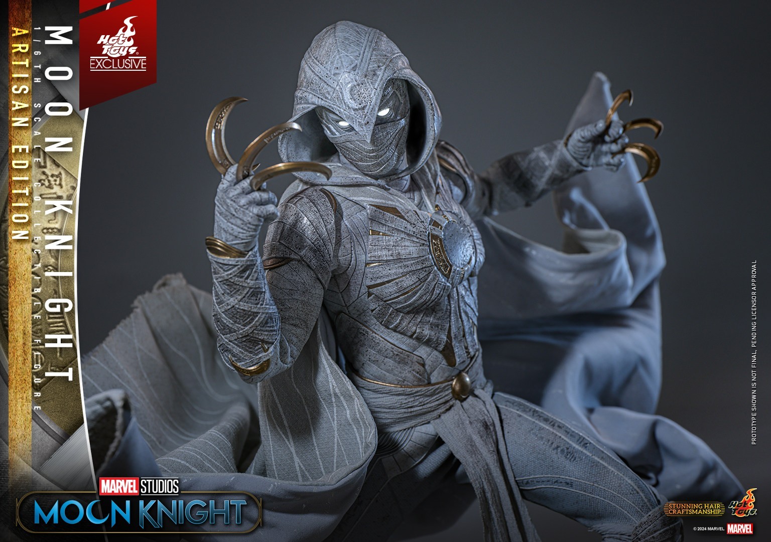 In Stock New Hot Toys TMS140AE Moon Knight 1/6 Artisan Edition Action Figure