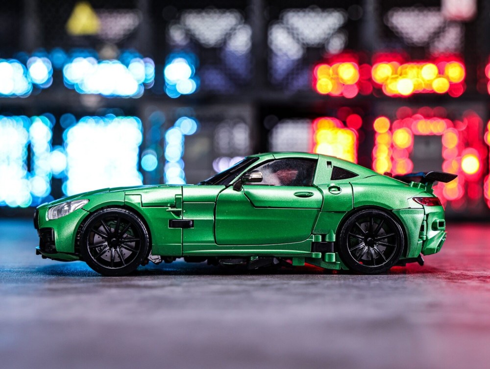 In Stock New MetaGate MG-07G The Last Knight Drift Green Version Transforms Toy