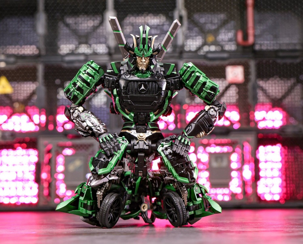 In Stock New MetaGate MG-07G The Last Knight Drift Green Version Transforms Toy