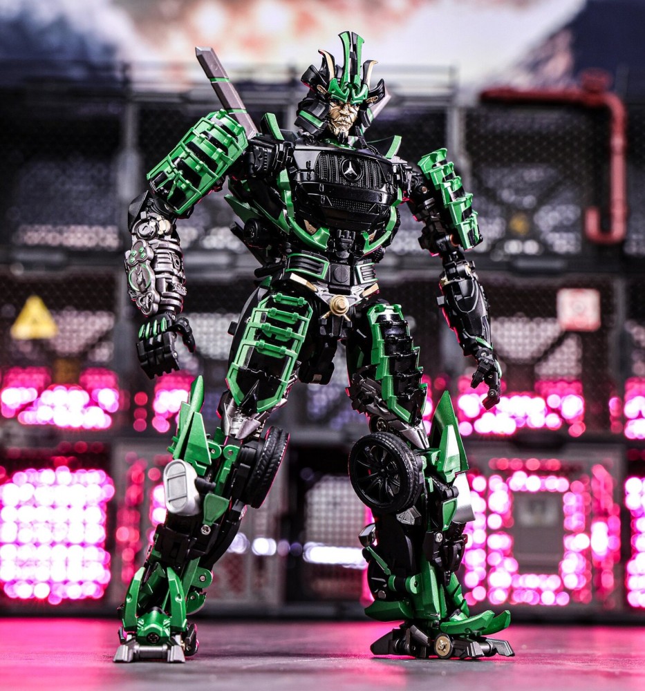 In Stock New MetaGate MG-07G The Last Knight Drift Green Version Transforms Toy