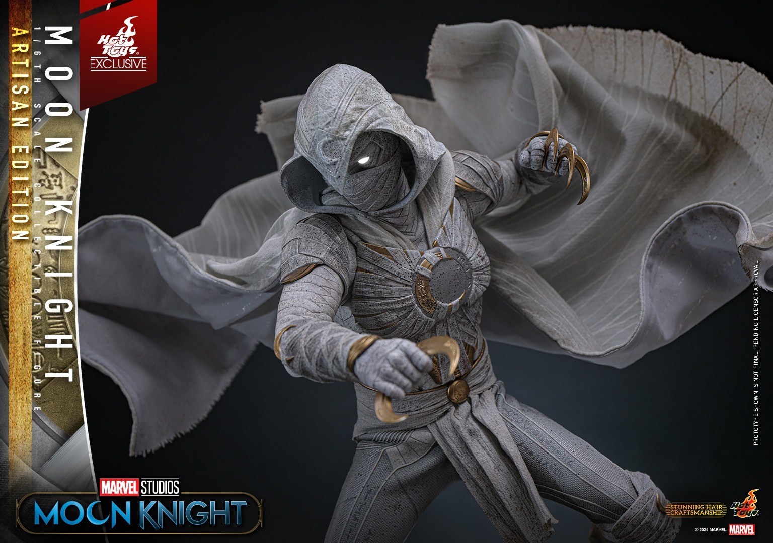 In Stock New Hot Toys TMS140AE Moon Knight 1/6 Artisan Edition Action Figure