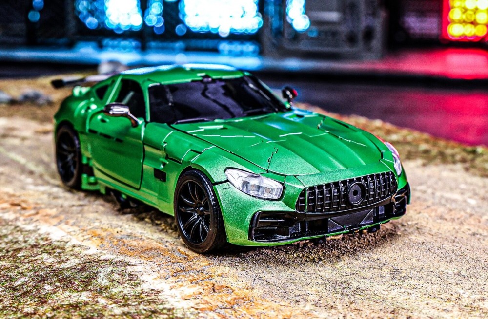 In Stock New MetaGate MG-07G The Last Knight Drift Green Version Transforms Toy
