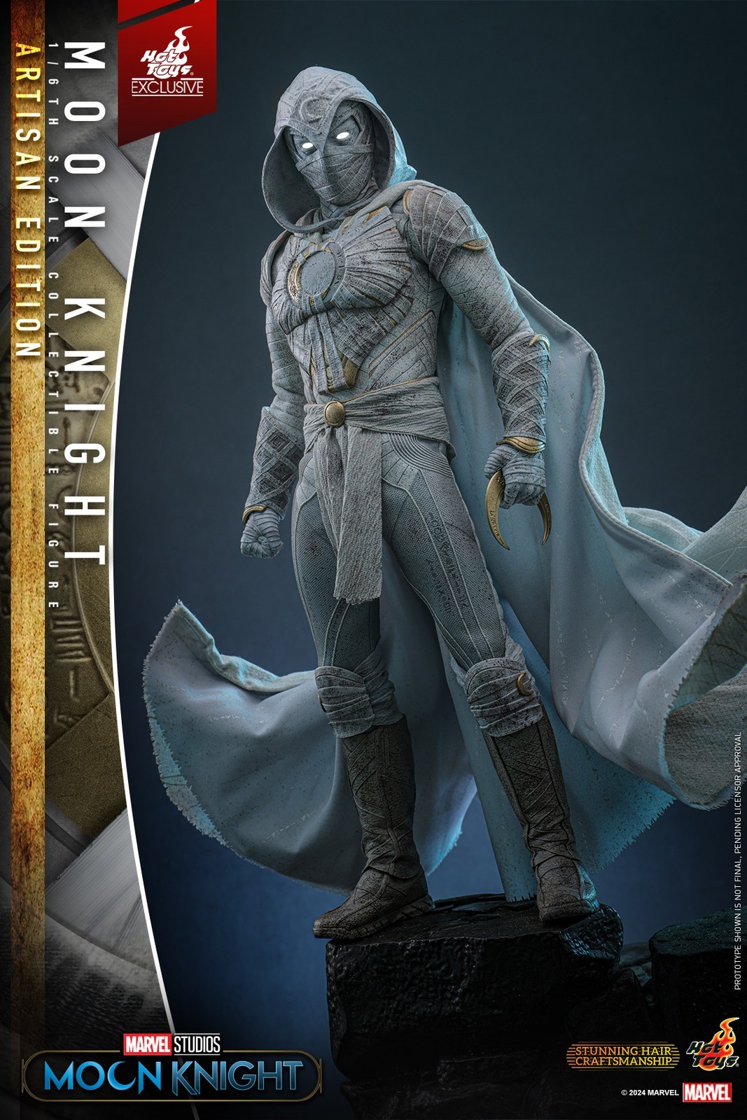 In Stock New Hot Toys TMS140AE Moon Knight 1/6 Artisan Edition Action Figure