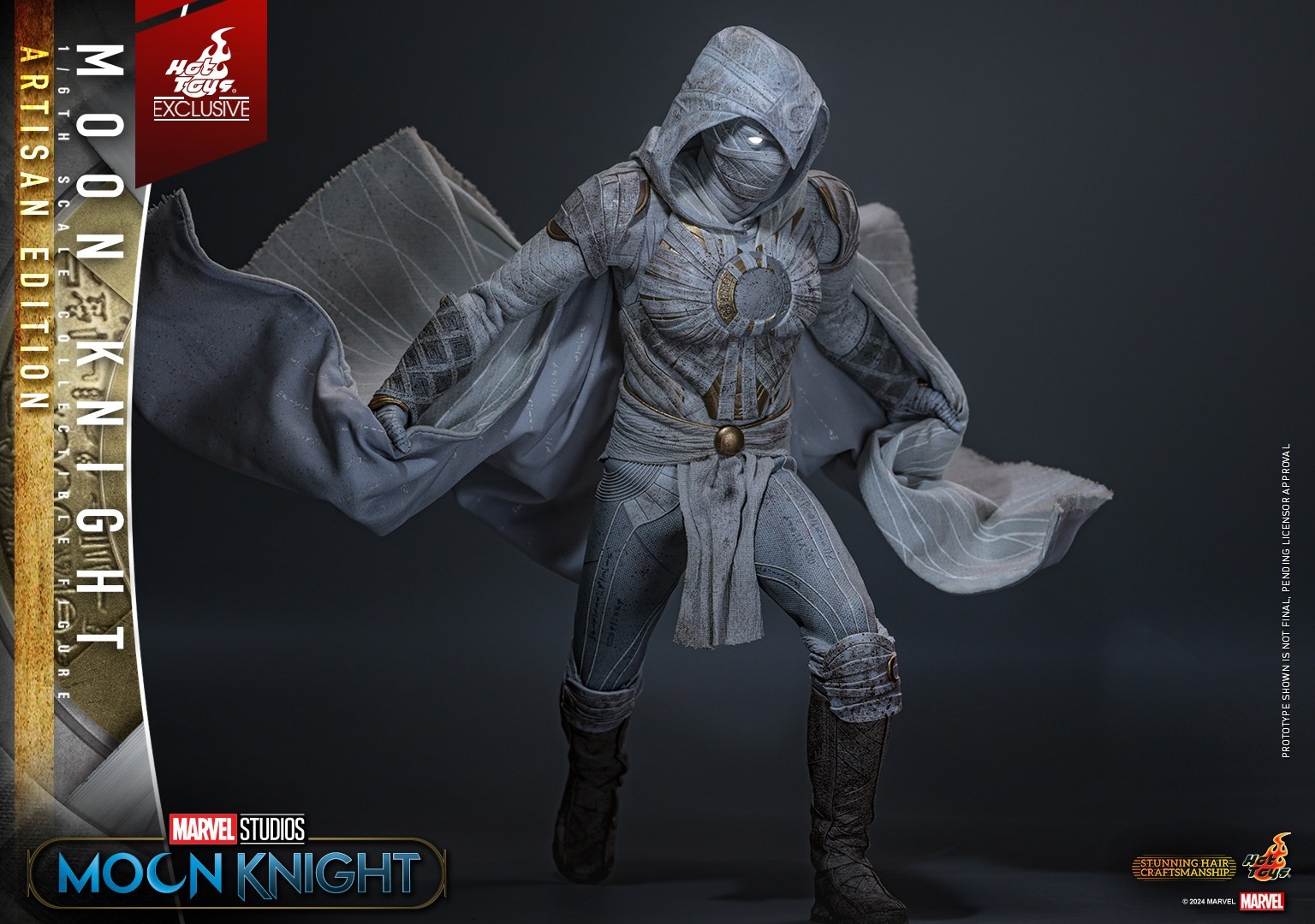 In Stock New Hot Toys TMS140AE Moon Knight 1/6 Artisan Edition Action Figure