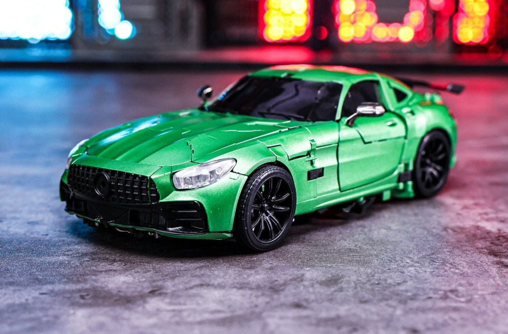 In Stock New MetaGate MG-07G The Last Knight Drift Green Version Transforms Toy
