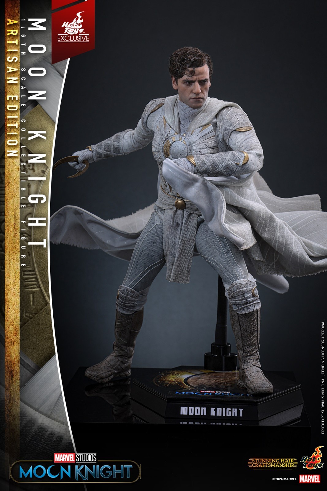 In Stock New Hot Toys TMS140AE Moon Knight 1/6 Artisan Edition Action Figure
