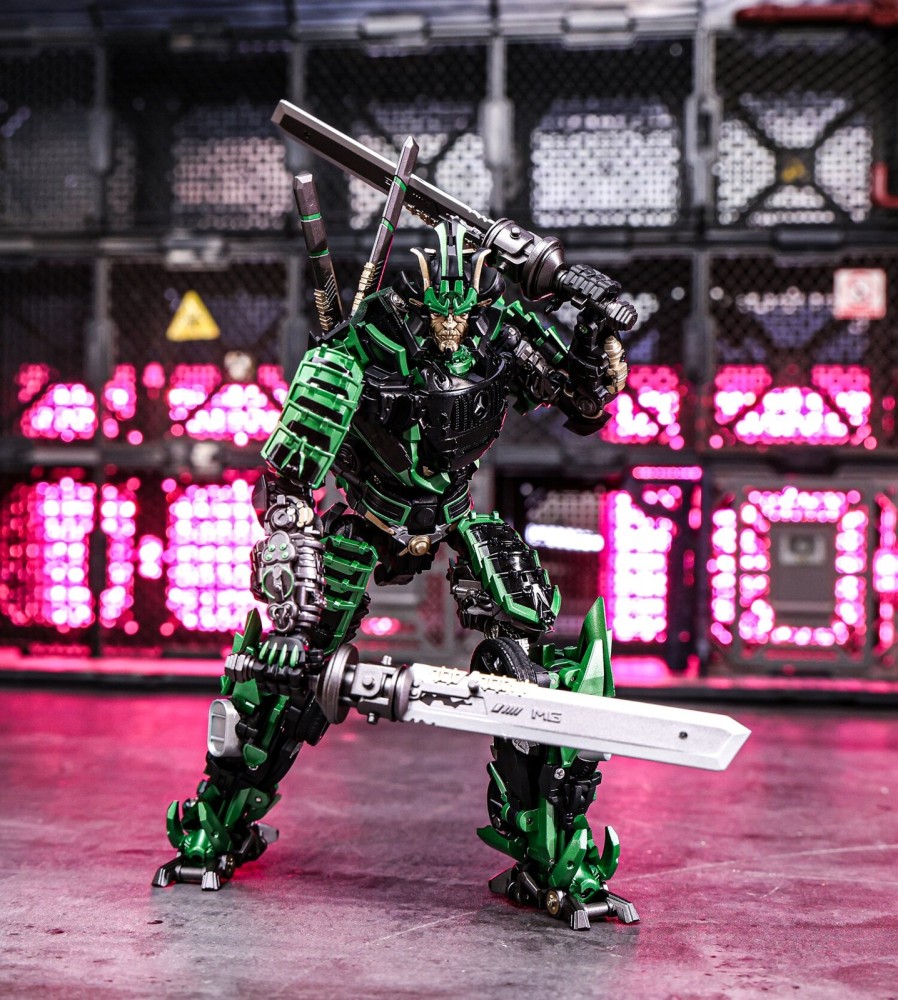 In Stock New MetaGate MG-07G The Last Knight Drift Green Version Transforms Toy