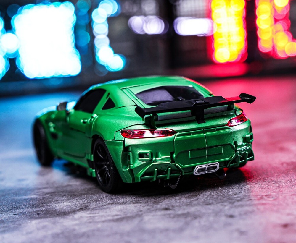 In Stock New MetaGate MG-07G The Last Knight Drift Green Version Transforms Toy