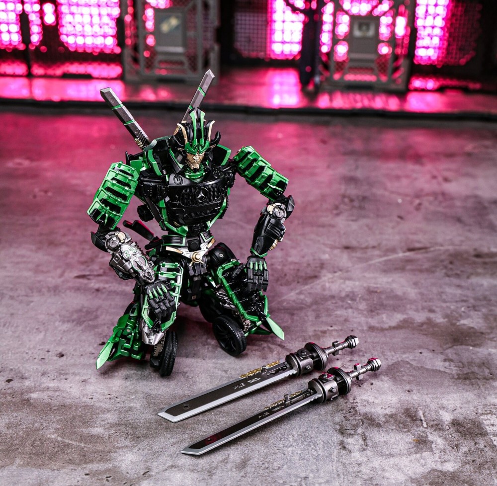 In Stock New MetaGate MG-07G The Last Knight Drift Green Version Transforms Toy