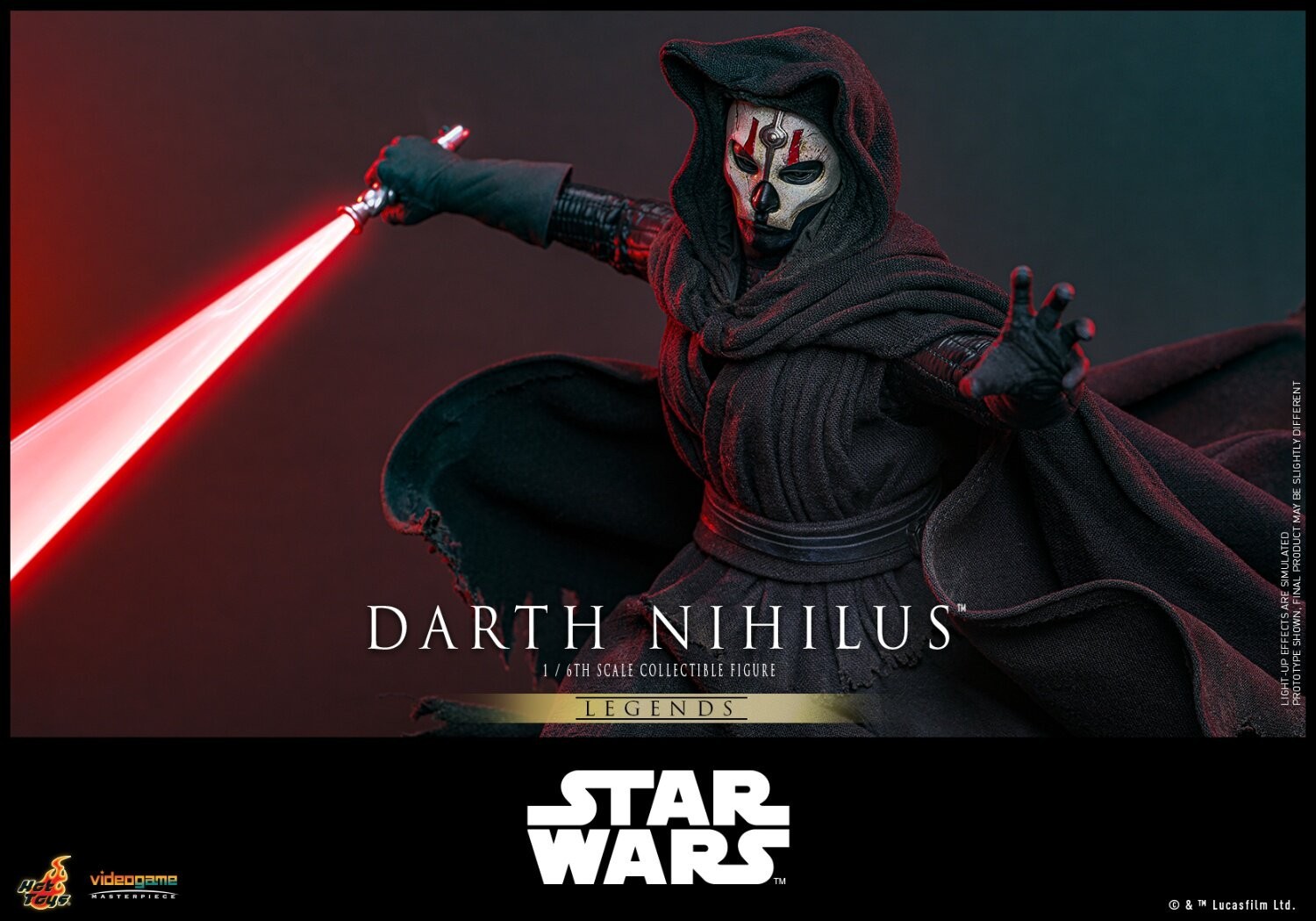 Ready! New Hot Toys VGM72 Star Wars Darth Nihilus 1/6 Action Figure