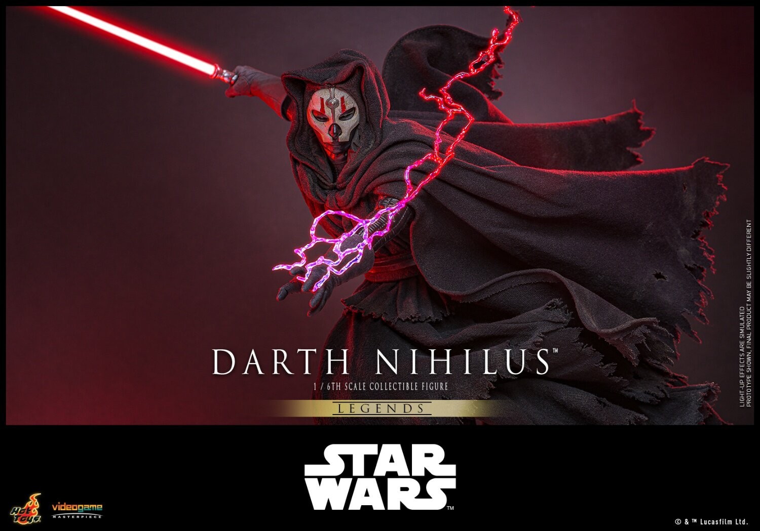 Ready! New Hot Toys VGM72 Star Wars Darth Nihilus 1/6 Action Figure