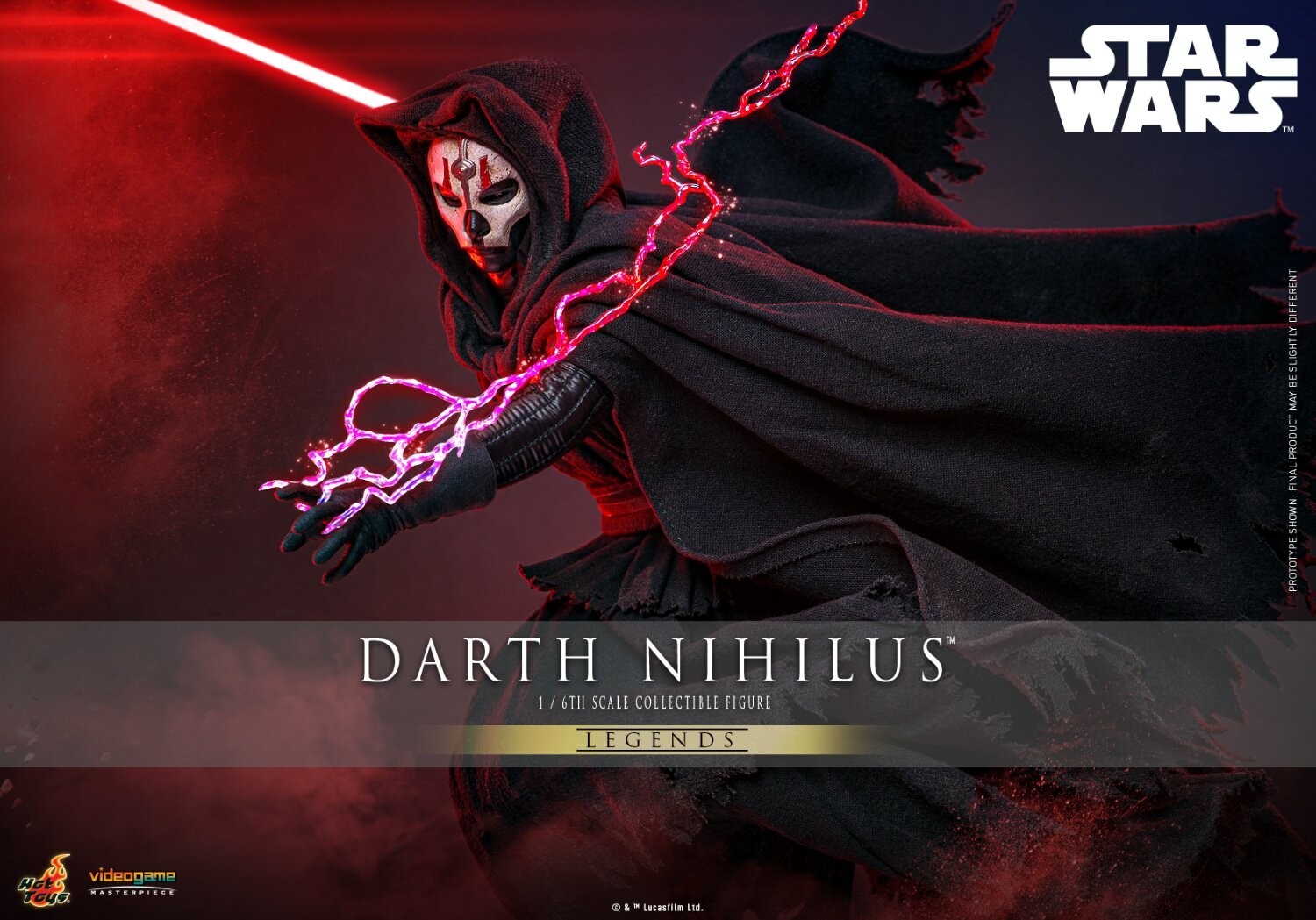 Ready! New Hot Toys VGM72 Star Wars Darth Nihilus 1/6 Action Figure
