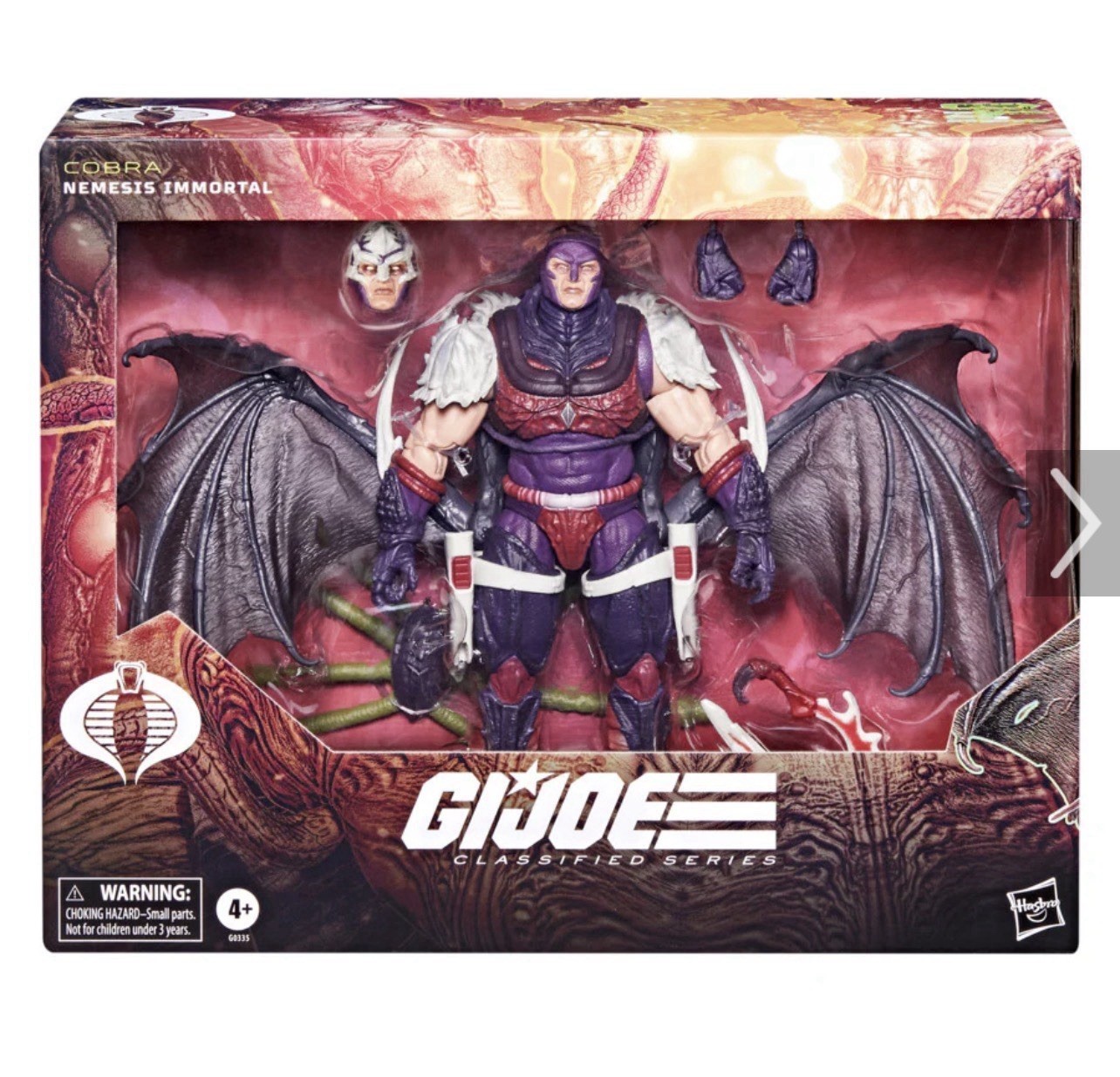 Hasbro Cobra Nemesis Immortal #140 GI Joe Classified Series Figure New NIB Sealed