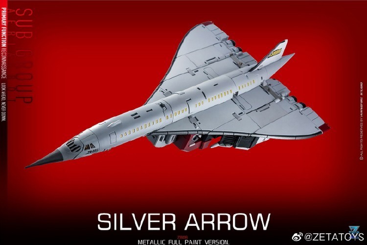 In Stock New Zeta Toys ZB-06 Superion Metallic Full Paint Version Full Set Box