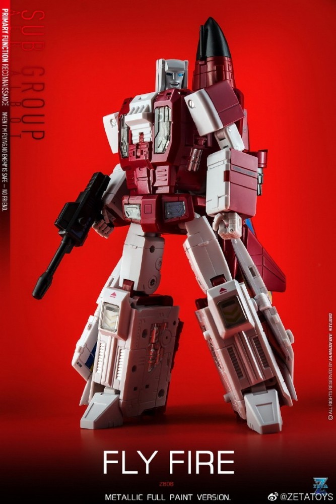 In Stock New Zeta Toys ZB-06 Superion Metallic Full Paint Version Full Set Box
