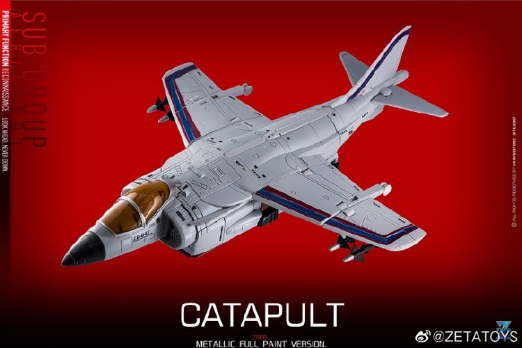 In Stock New Zeta Toys ZB-06 Superion Metallic Full Paint Version Full Set Box