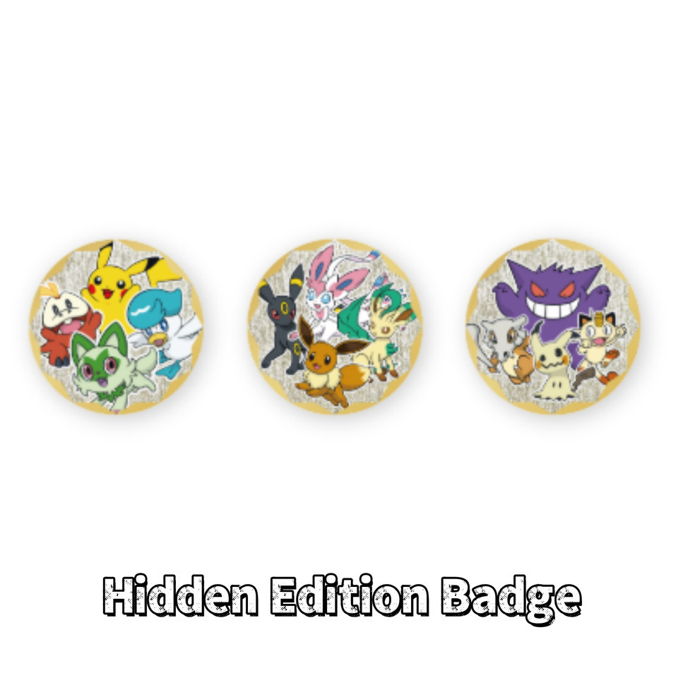 2026 Pokemon TCG S-Chinese Exclusive Gem Pack Badge Set NEW Sealed Case IN STOCK