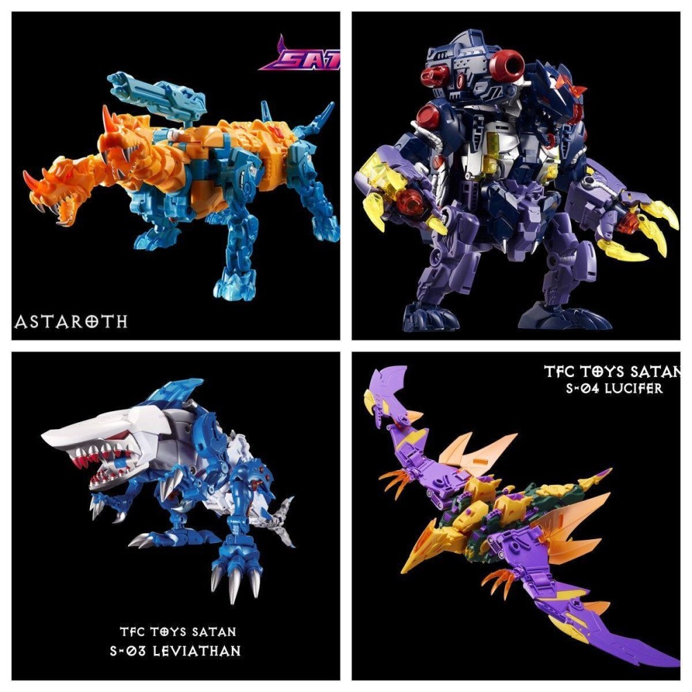 Ready! New TFC Toys Masterpiece Abominus S01-05 Combiner Set of 5 Action Figures