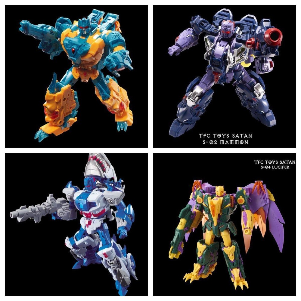 Ready! New TFC Toys Masterpiece Abominus S01-05 Combiner Set of 5 Action Figures