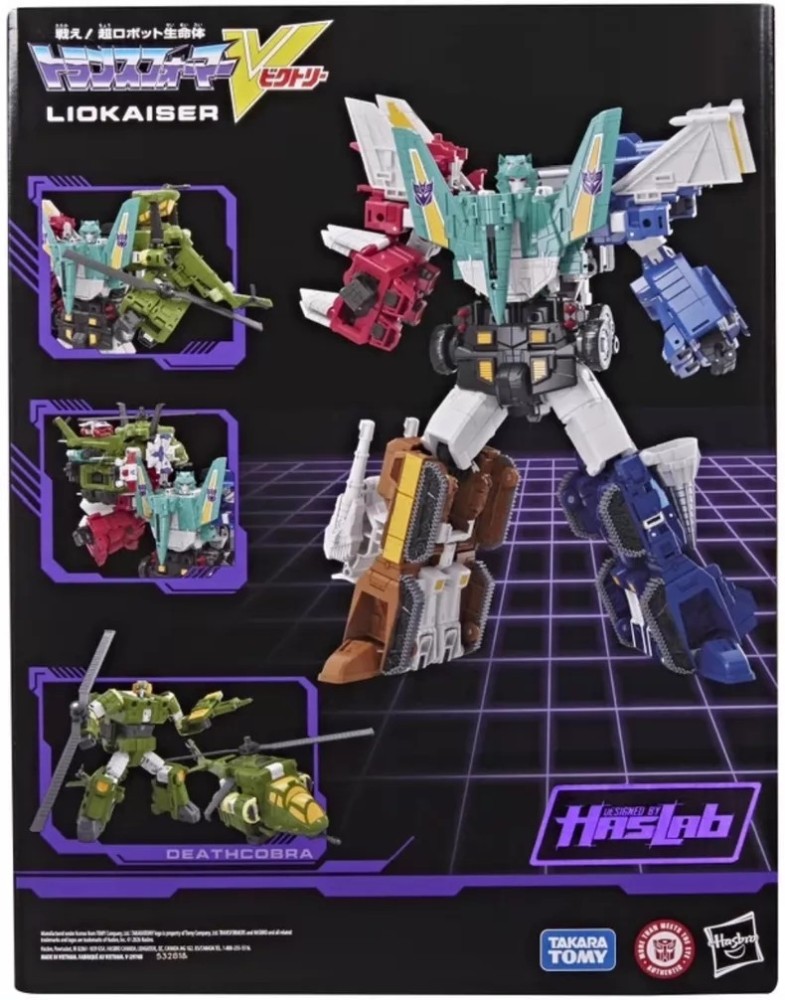 Ready! New Hasbro Transformers Legacy Tra Gen Haslab Liokaiser Action Figure