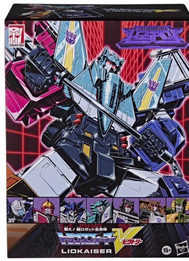 Ready! New Hasbro Transformers Legacy Tra Gen Haslab Liokaiser Action Figure