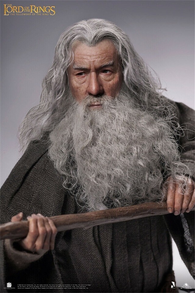 In Stock Queen INART Gandalf Action Figure Model 1/6 Scale ABS PVC Collection
