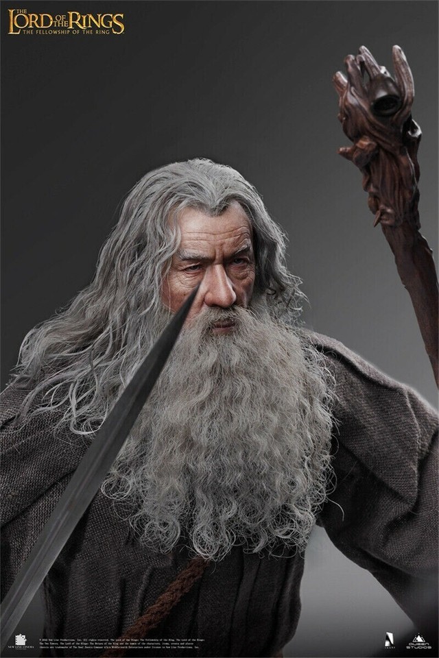 In Stock Queen INART Gandalf Action Figure Model 1/6 Scale ABS PVC Collection