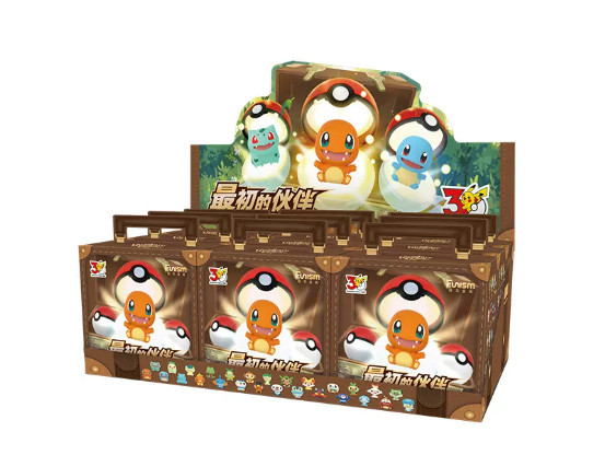 Funism Pokémon Palmsize Wonders 30th Anniv First Partner Series Blind Box New