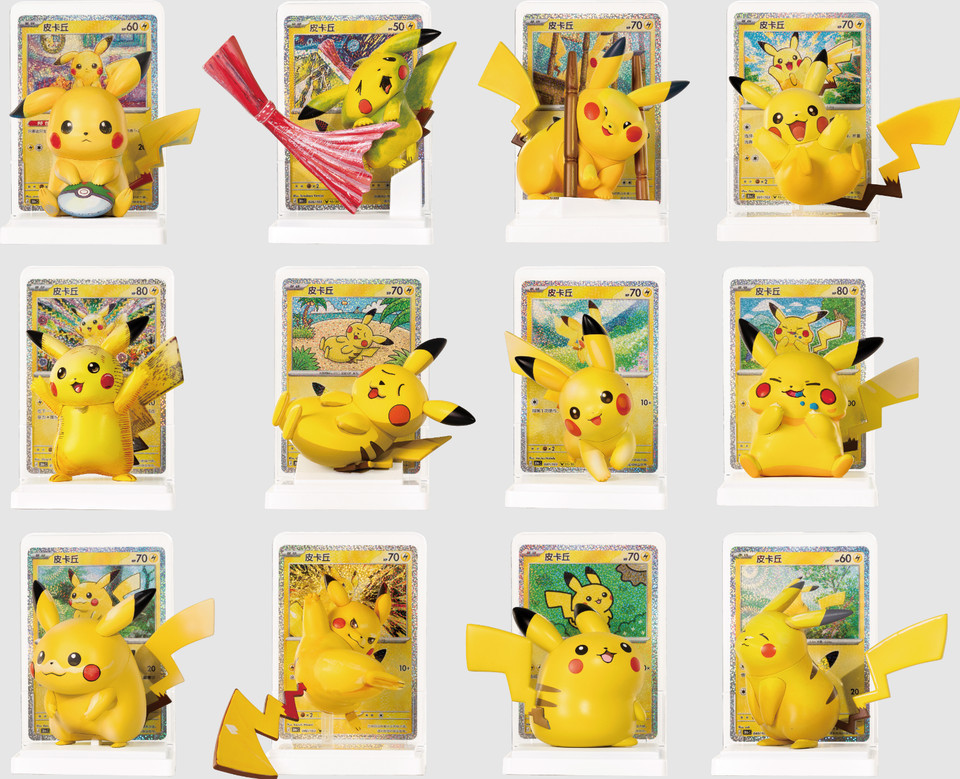NEW 2026 Pokémon Chinese Dream Painting 30th Pikachu Figure Set Case (12-Boxes)