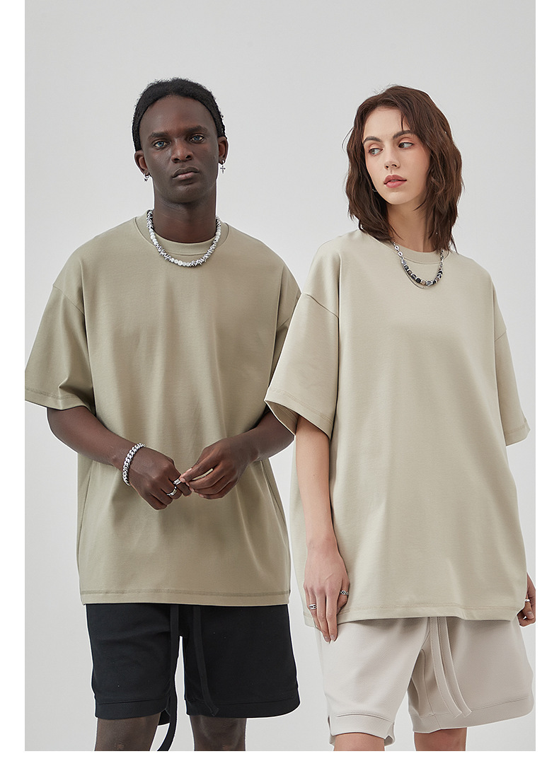 385G Heavyweight Cotton T-Shirt | Premium Oversized Blank