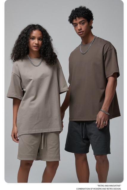 385G Heavyweight Cotton T-Shirt | Premium Oversized Blank