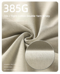 385G Heavyweight Cotton T-Shirt | Premium Oversized Blank