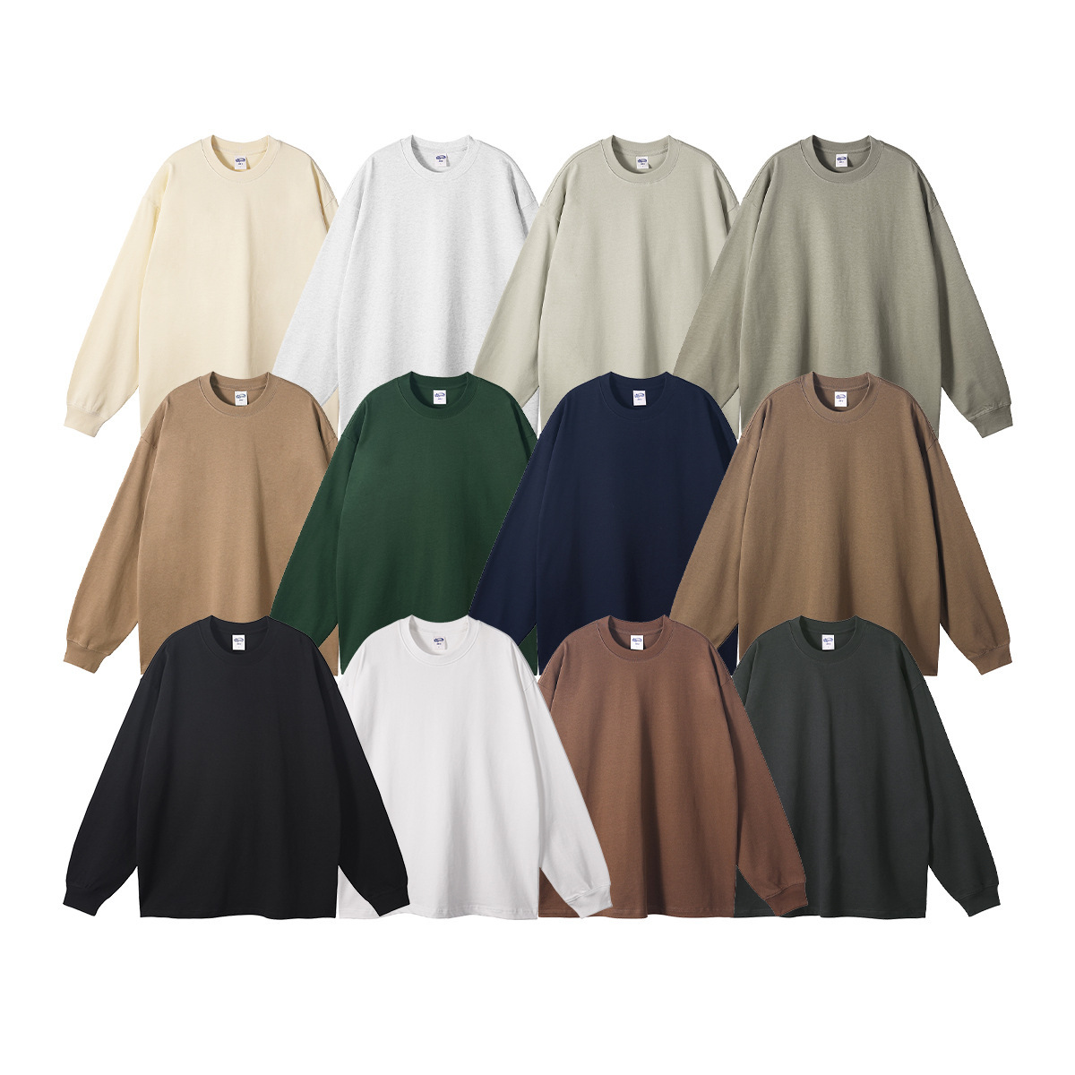 FLEXI APPAREL 305G Heavyweight Long Sleeve T-Shirt | Premium Oversized Blank