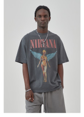 Vintage Washed Rock Band T-Shirt | Acid Wash Graphic Tee